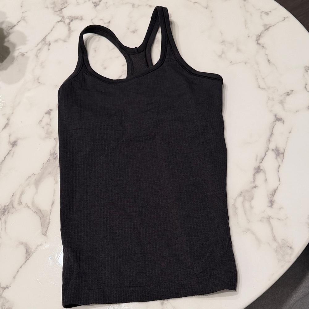 lululemon athletica Black ebb to street Tank Top